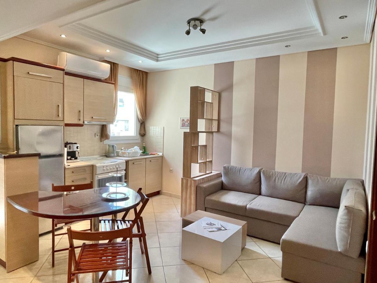 George & Nia Apartment - Central Kavala With Panoramic Terrace View Екстер'єр фото